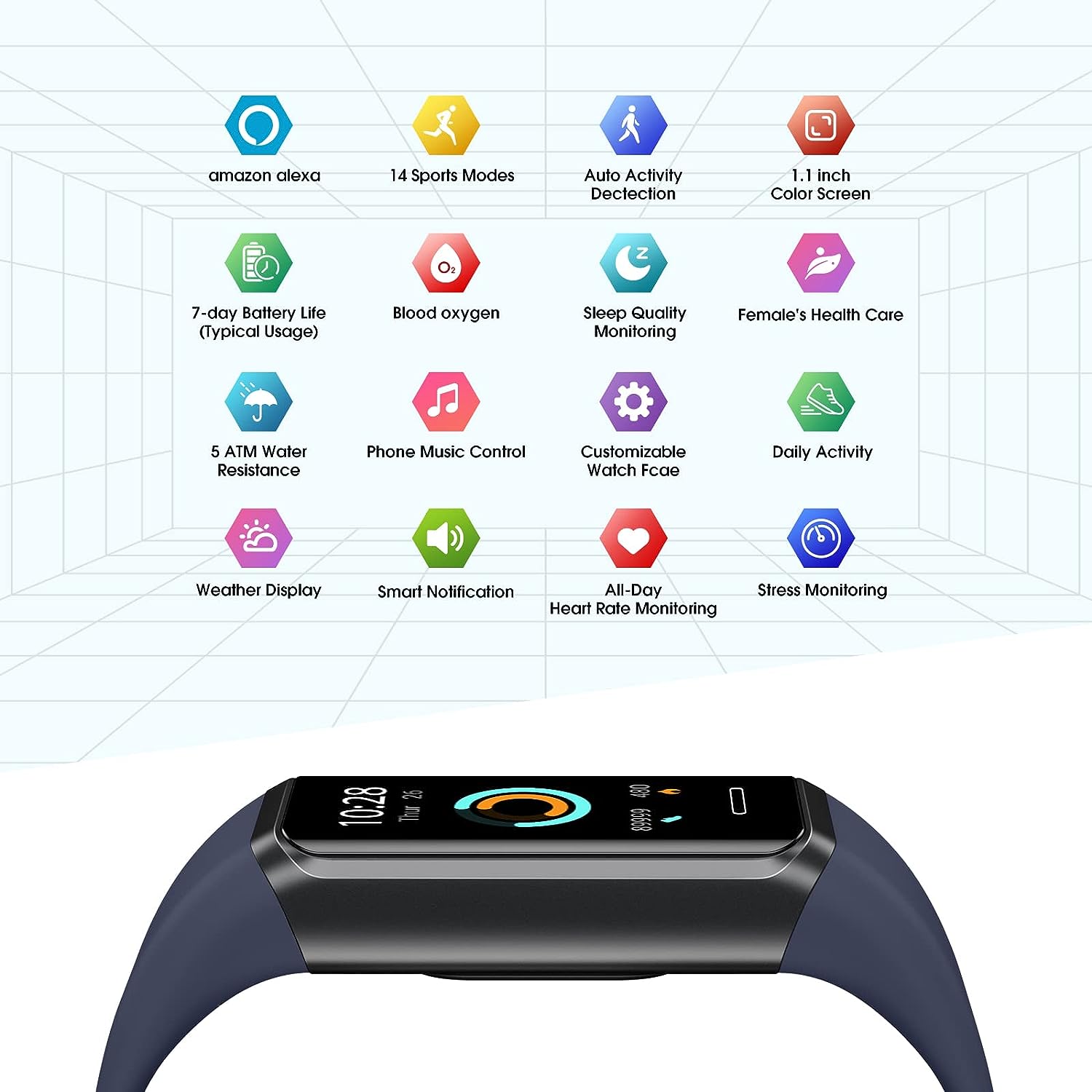 LIVIKEY Activity Fitness Tracker: Your Ultimate Companion for Fitness and Beyond