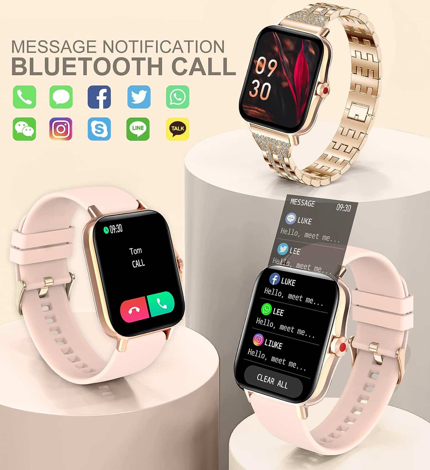 Iaret Smart Watch for Women: The Perfect Blend of Style and Function