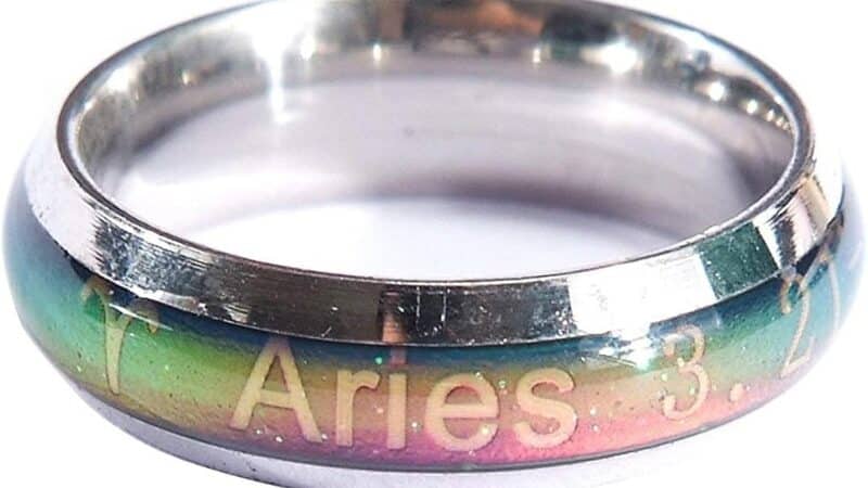 ACCHEN Mood Ring Constellation Change Color Emotion Finger Ring Review
