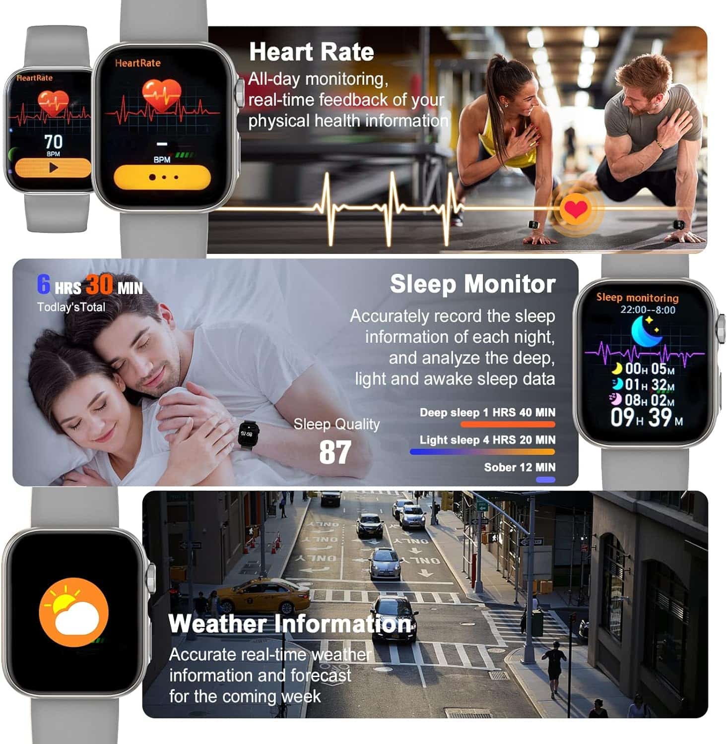 ZEQUK 2023 Smart Watch: Unleash Your Fitness Potential with the Future of Wearable Technology