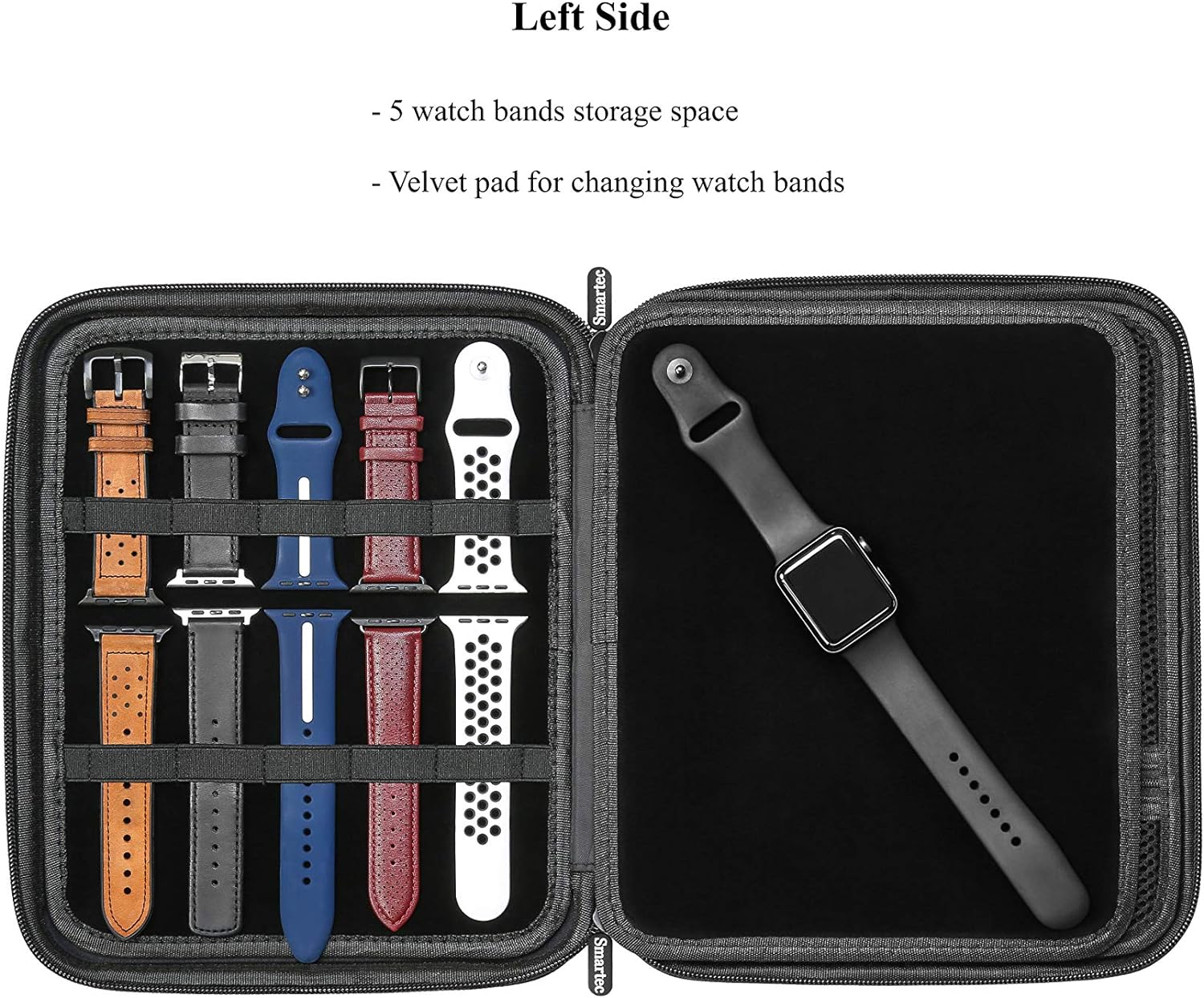 SMARTEC Smart Watch Bands & Accessories Travel/Storage Case: The Ultimate Solution for Organizing Your Watch Bands
