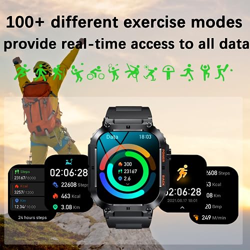UDERIB Smart Watch K57 Pro: The Ultimate Military-Grade Waterproof Fitness Tracker