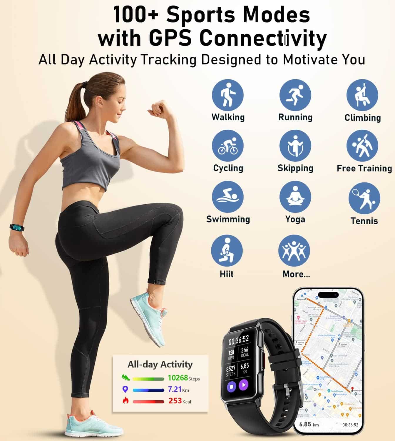 Smart Watch Fitness Tracker: The Ultimate Health Companion