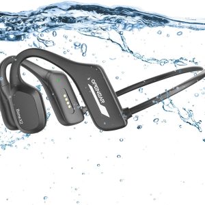 Swimming Headphones,IP68 Waterproof Bone Conduction Headphones: A Game-Changer for Water Sports Enthusiasts