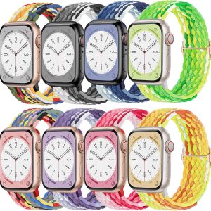 Wowstrap 8 Pack Unisex Stretchy Braided Apple Watch Band: A Review