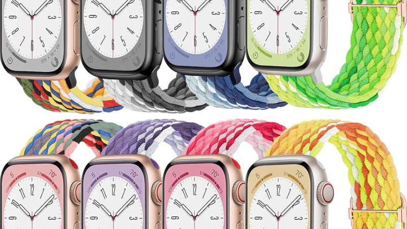 Wowstrap 8 Pack Unisex Stretchy Braided Apple Watch Band: A Review